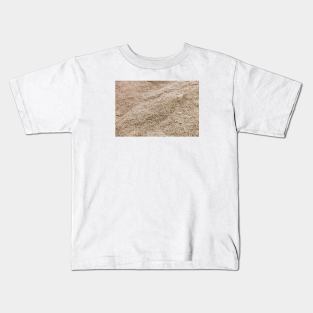 Sand texture on beach Kids T-Shirt